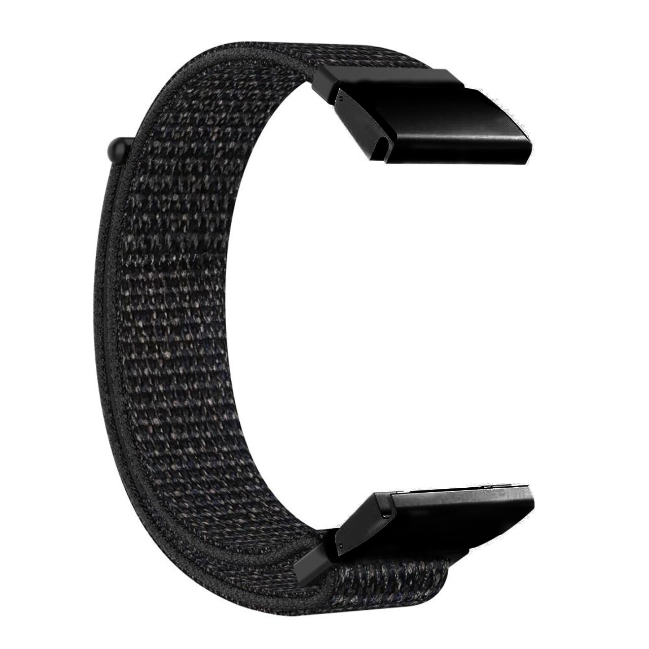Bracelet en nylon Garmin Fenix 7, noir