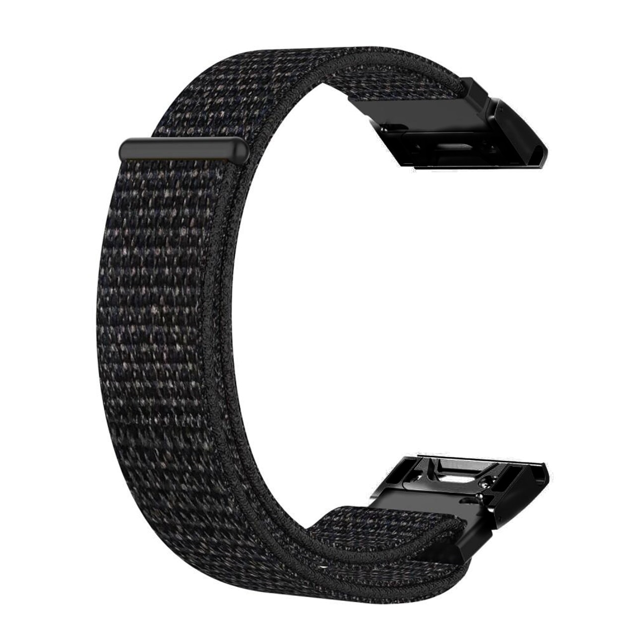 Bracelet en nylon Garmin Fenix 5/5 Plus, noir