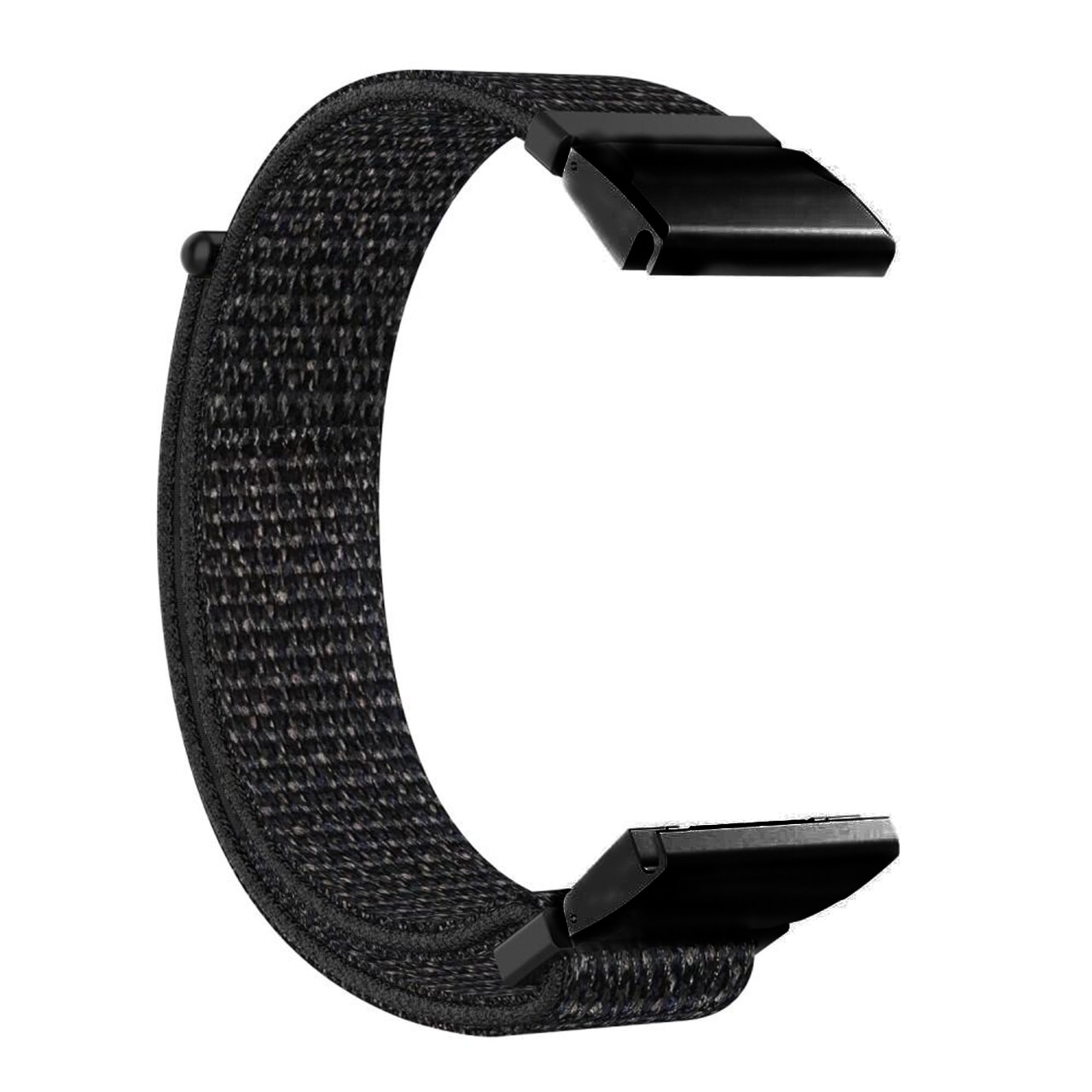 Bracelet en nylon Garmin Fenix 5X/5X Plus, noir