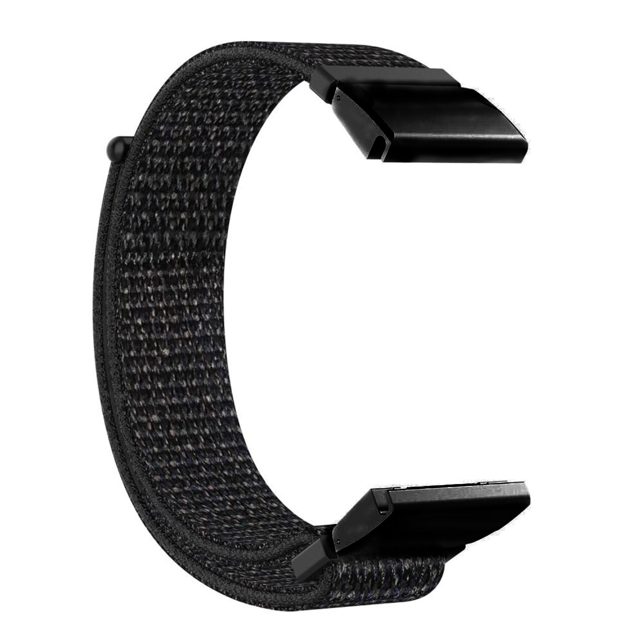 Bracelet en nylon Garmin Fenix 6X, noir