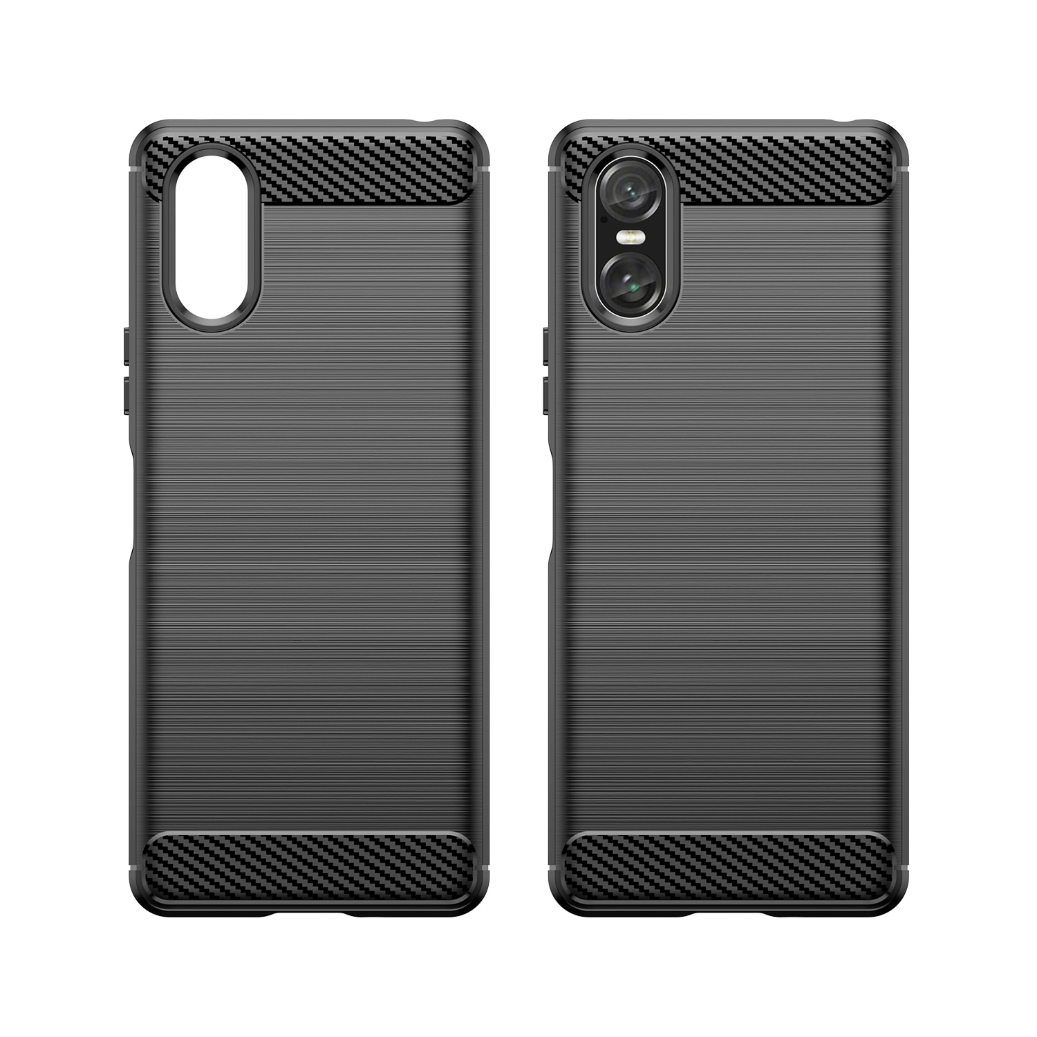 Coque TPU Brushed Sony Xperia 10 VI, Black