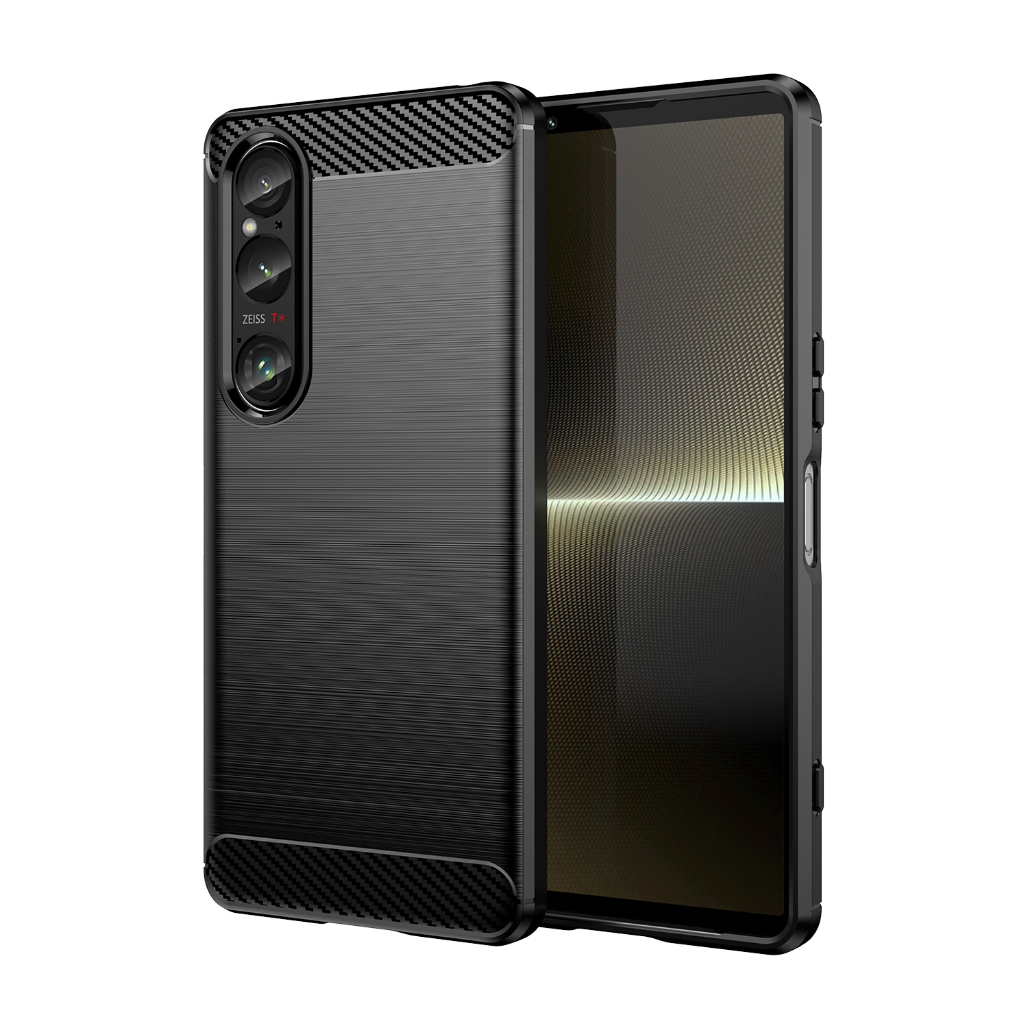 Coque TPU Brushed Sony Xperia 1 VI, Black