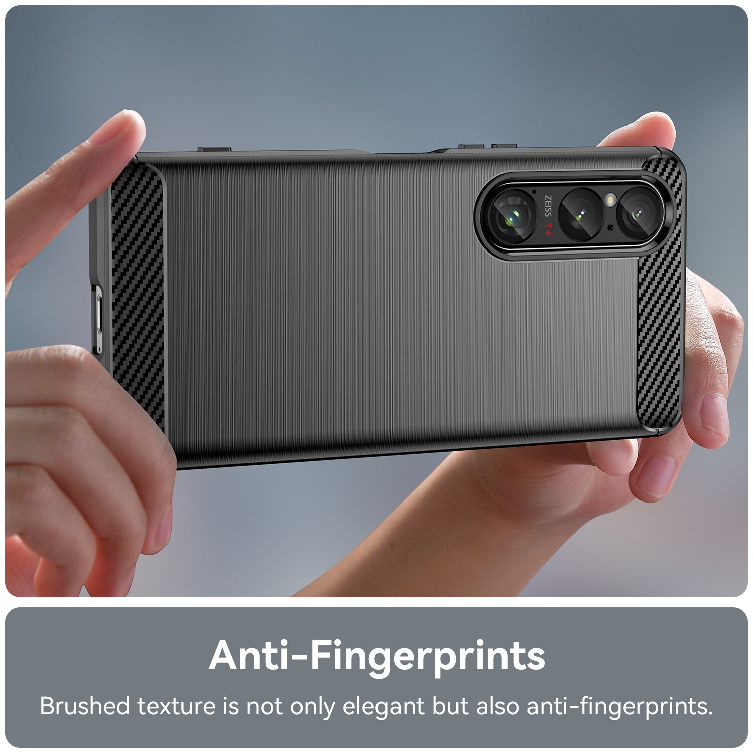 Coque TPU Brushed Sony Xperia 1 VI, [FÄRG}