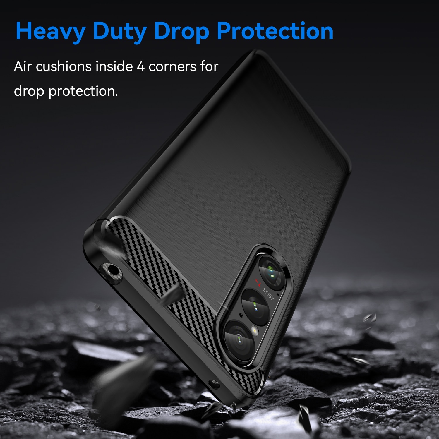 Coque TPU Brushed Sony Xperia 1 VI, [FÄRG}