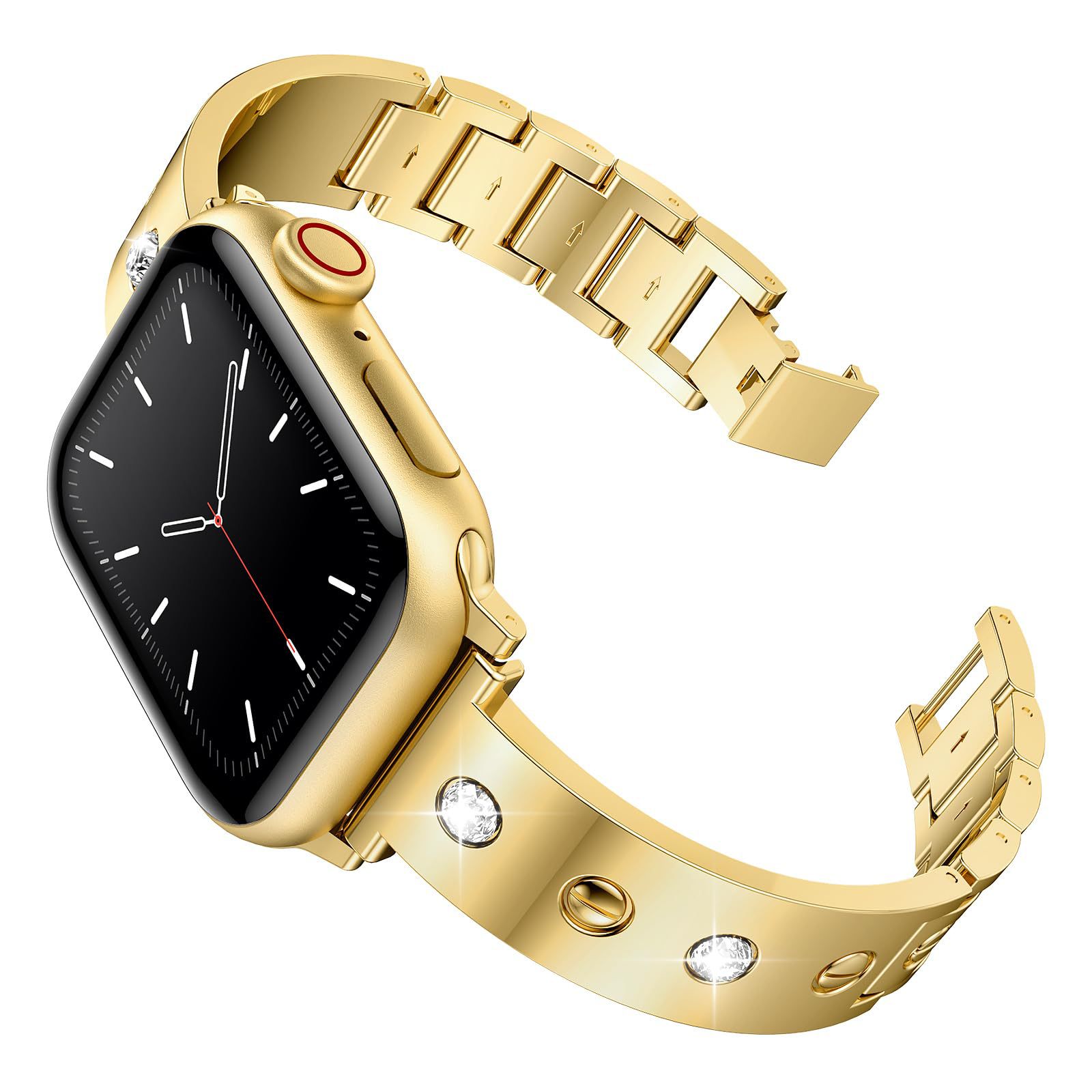 Bracelet Bangle Diamond Apple Watch SE 40mm, or