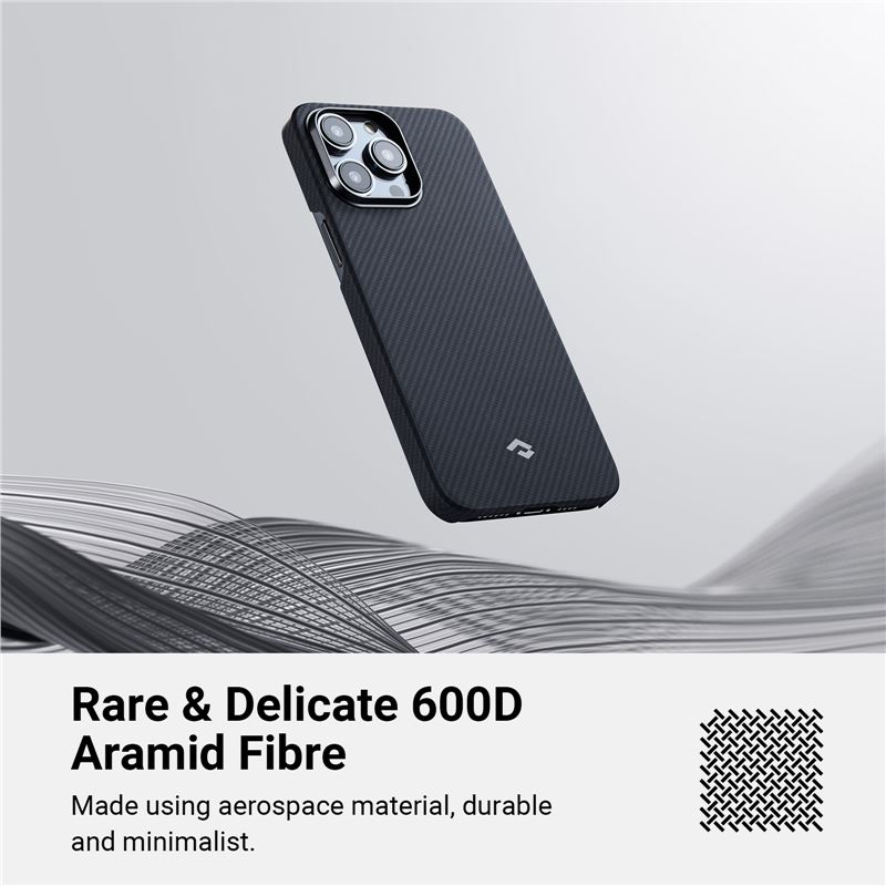 Coque MagEZ 3 600D iPhone 14 Pro, Black/Grey
