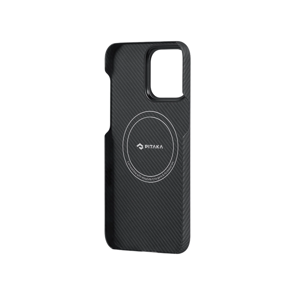 Coque MagEZ 4 600D iPhone 15 Pro, Black/Grey