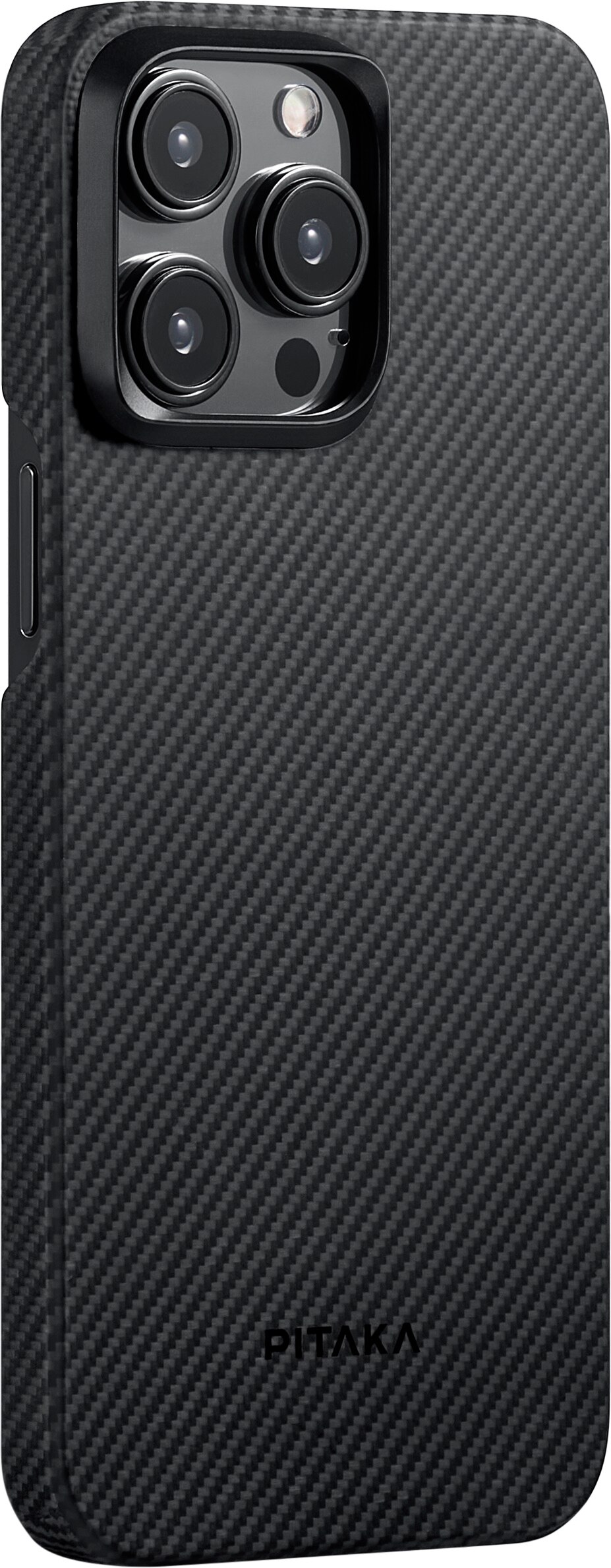 Coque MagEZ 4 600D iPhone 15 Pro Max, Black/Grey