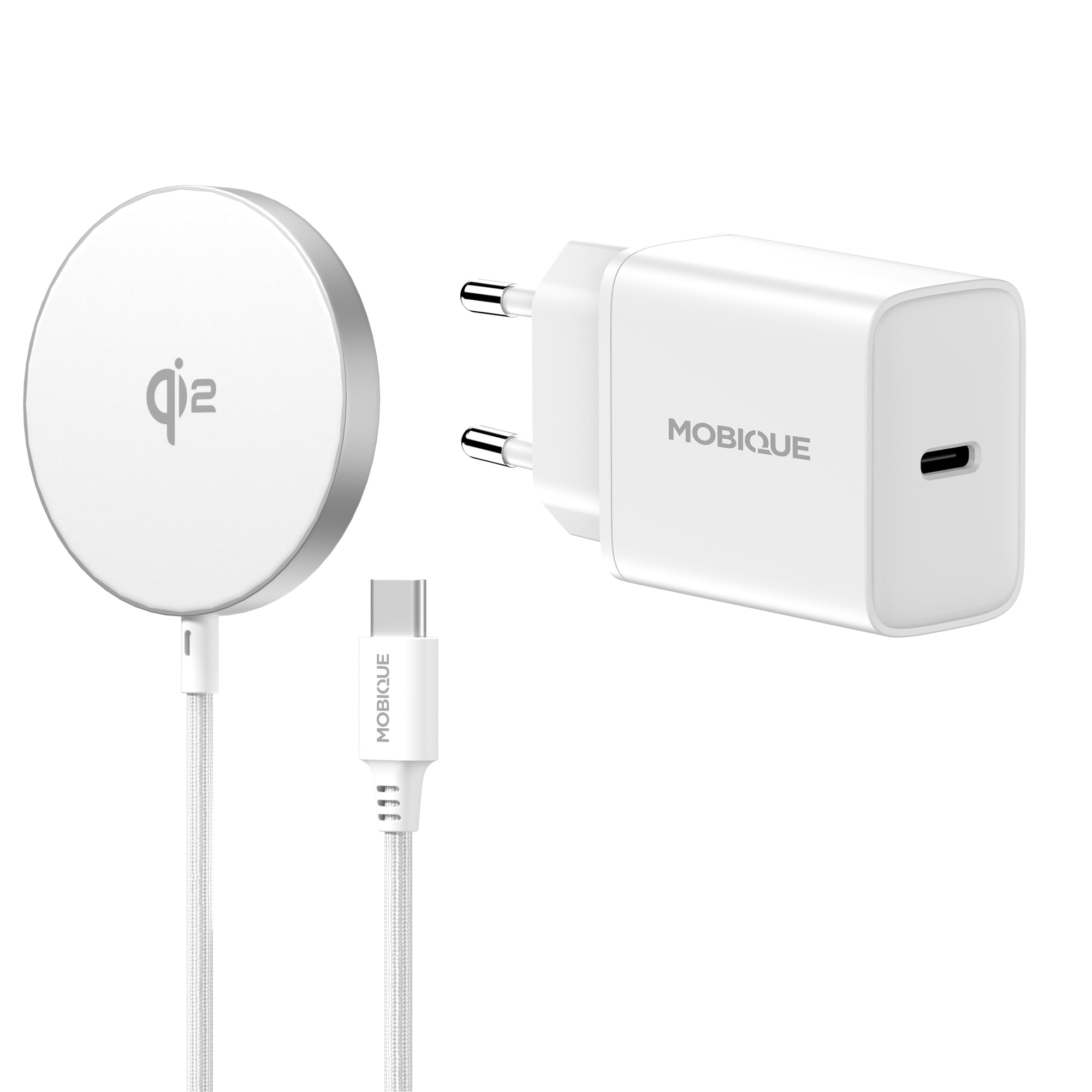 Chargeur Magnétique Qi2 complet iPhone 16e