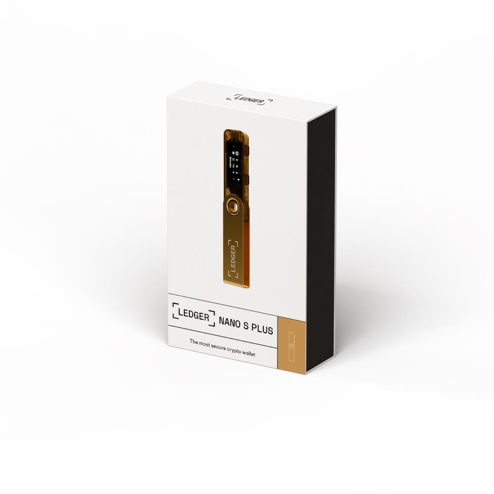 Nano S Plus Crypto Hardware Wallet, Or