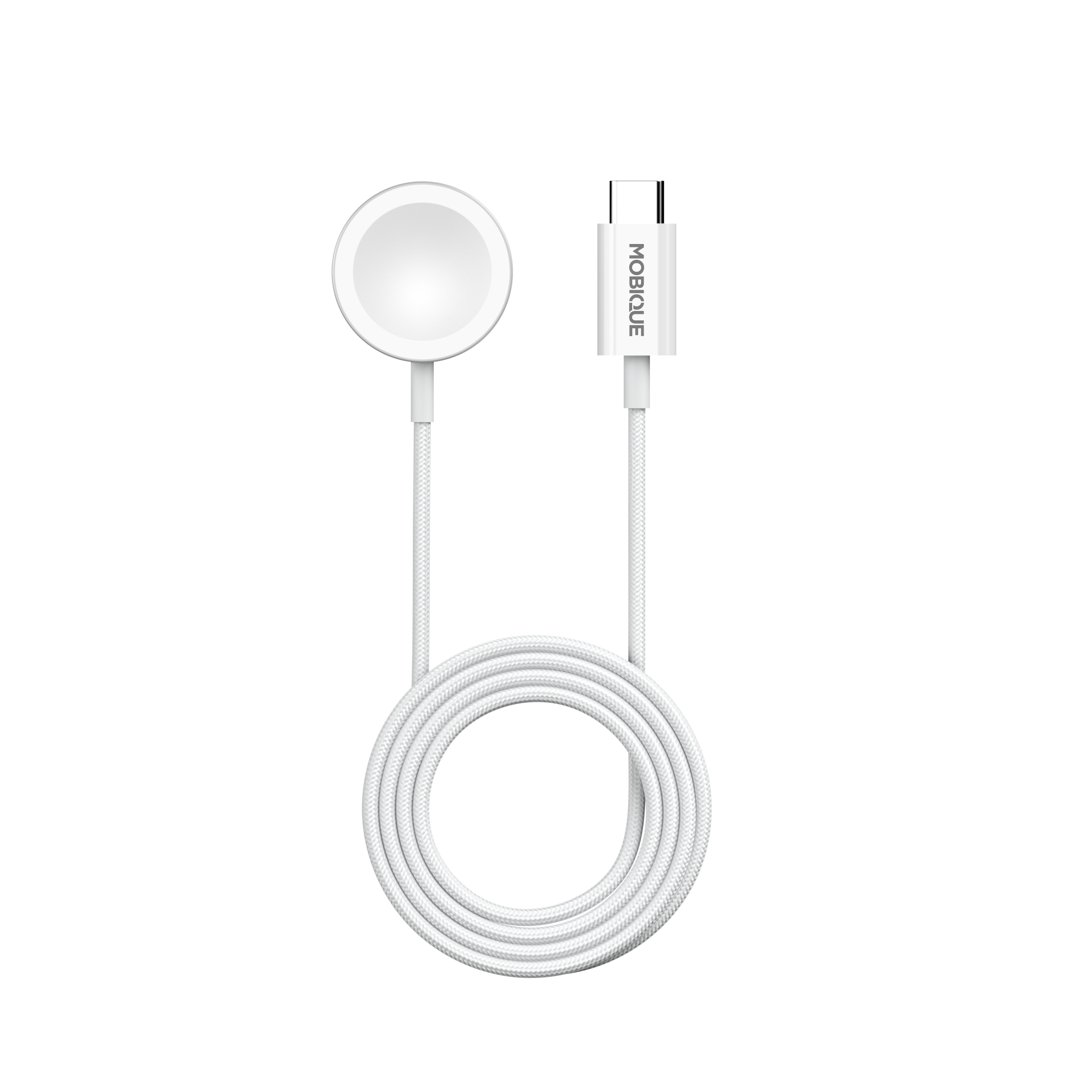Chargeur Magnétique USB-C pour Apple Watch Series 1-3 42mm, Blanc
