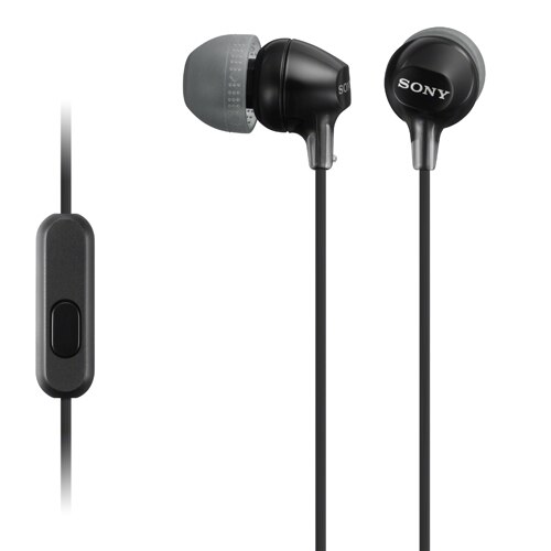 Headset in-ear MDR-EX15AP Noir