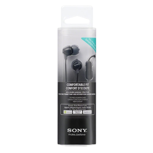 Headset in-ear MDR-EX15AP Noir