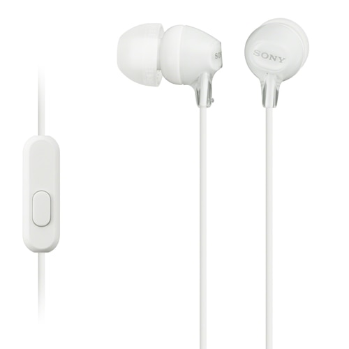 Headset in-ear MDR-EX15AP Blanc