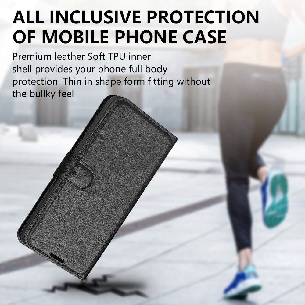 Coque portefeuille Samsung Galaxy Xcover 6 Pro, Noir