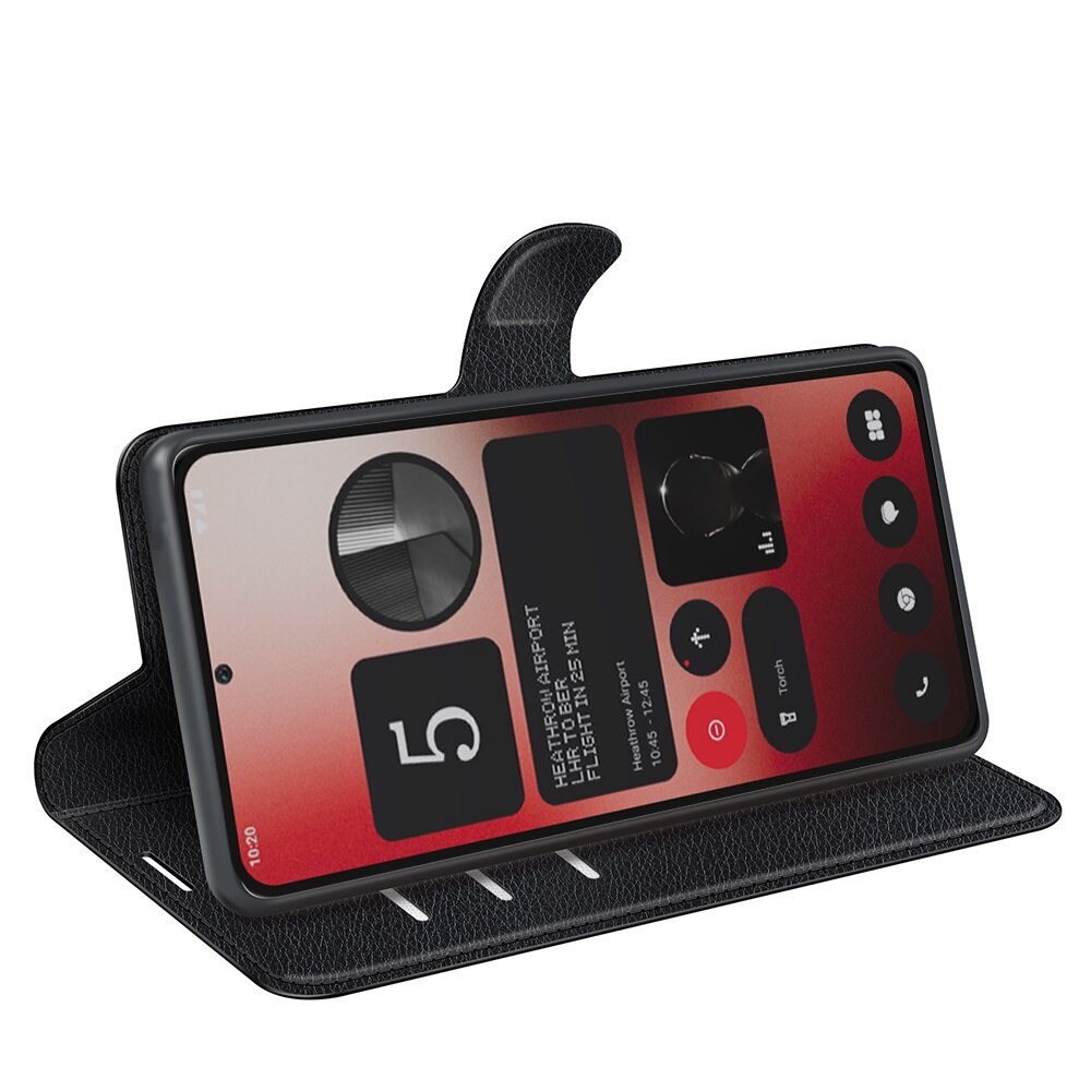 Coque portefeuille Nothing Phone 2a, Noir