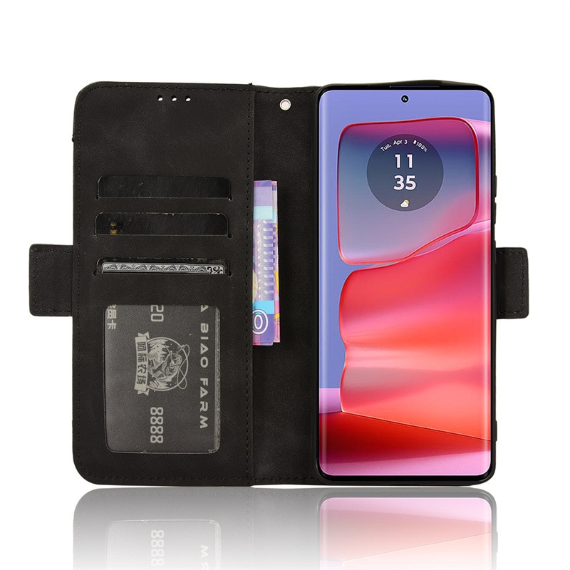 Étui portefeuille Multi Motorola Edge 50 Pro, noir