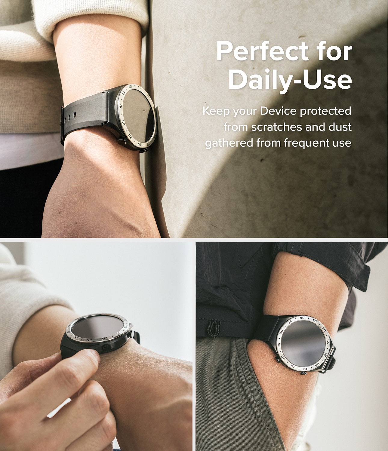 Bezel Styling Xiaomi Watch S1 Argent