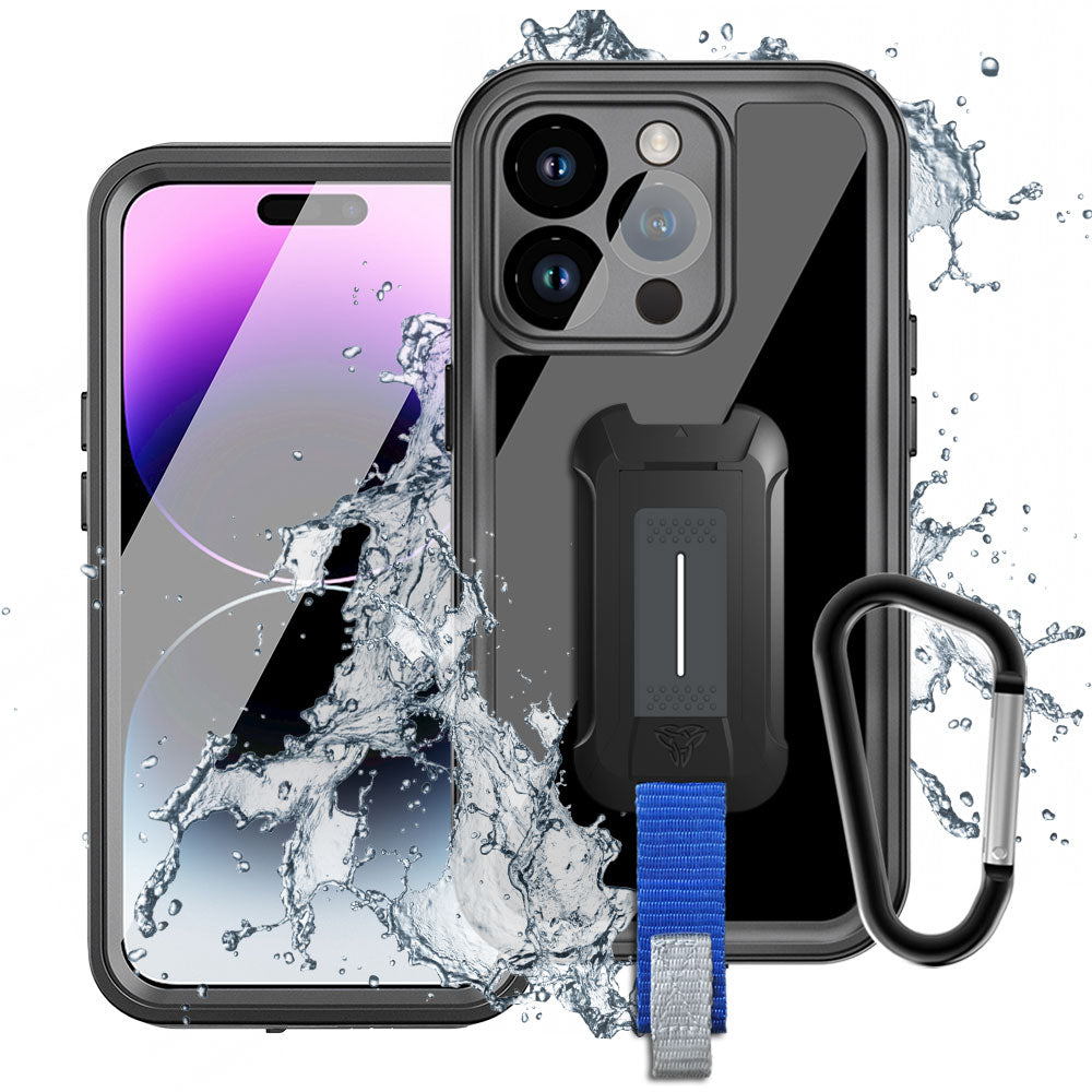 Coque MX Waterproof iPhone 14 Pro, Black