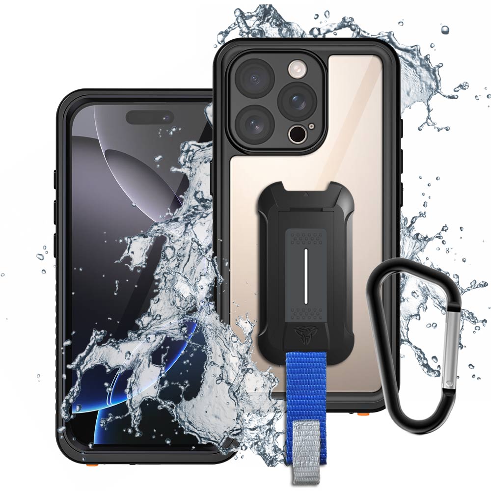 Coque MX Waterproof iPhone 16 Pro, Black