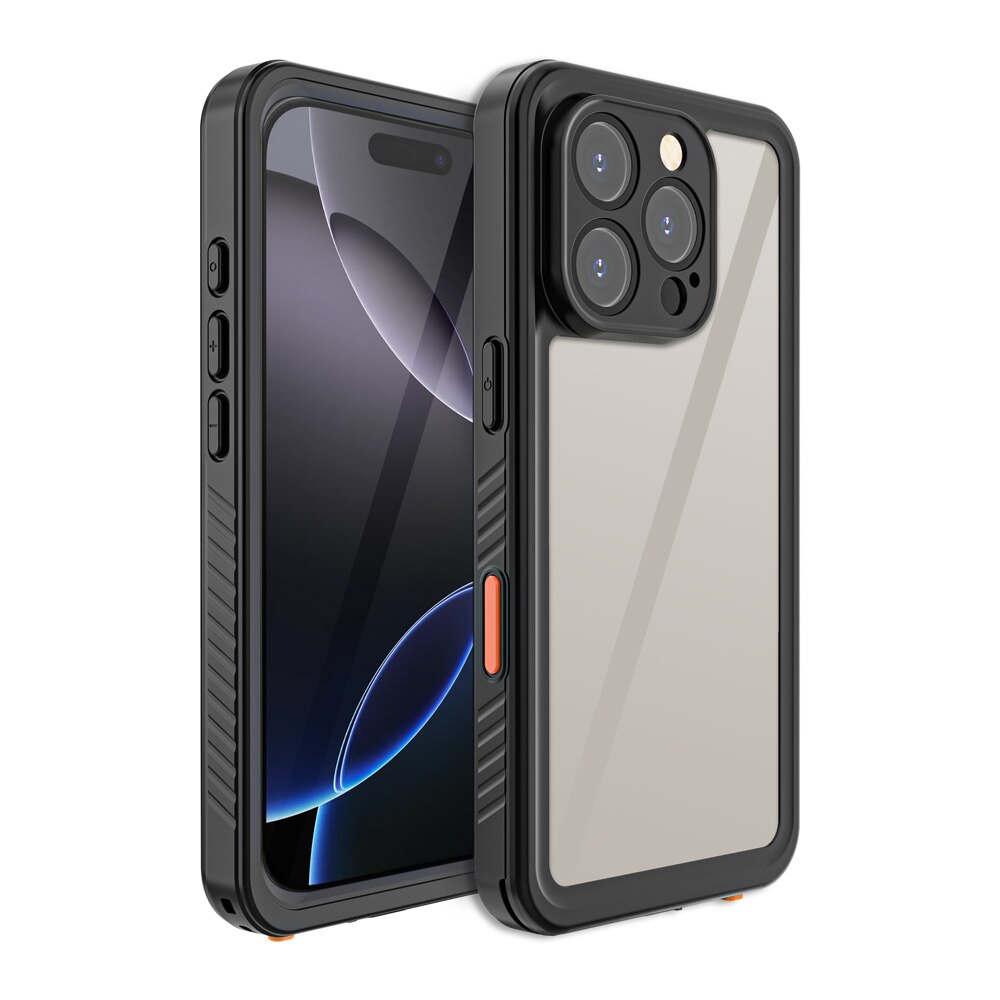 Coque MX Waterproof iPhone 16 Pro, Black