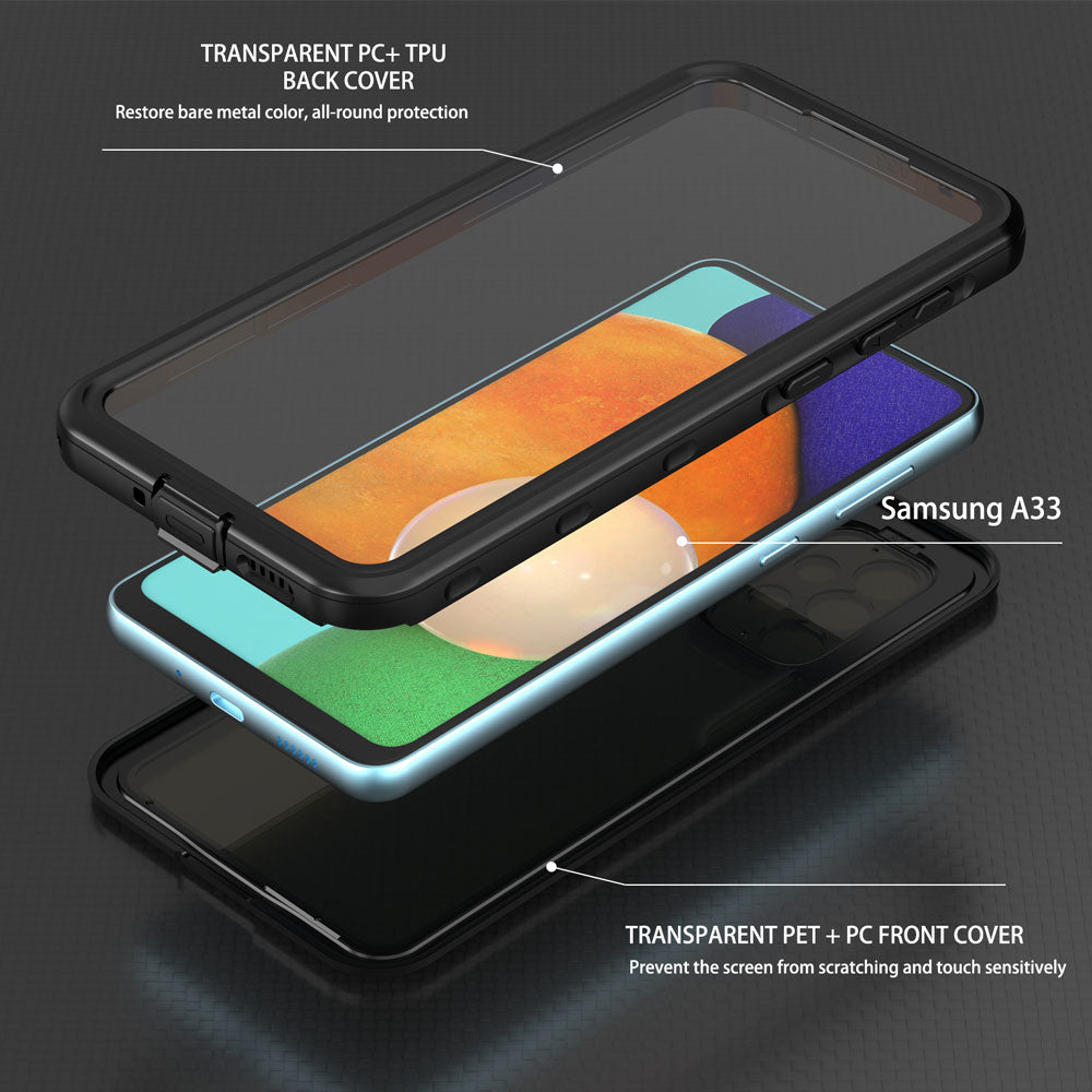 Coque MX Waterproof Samsung Galaxy A33, Black