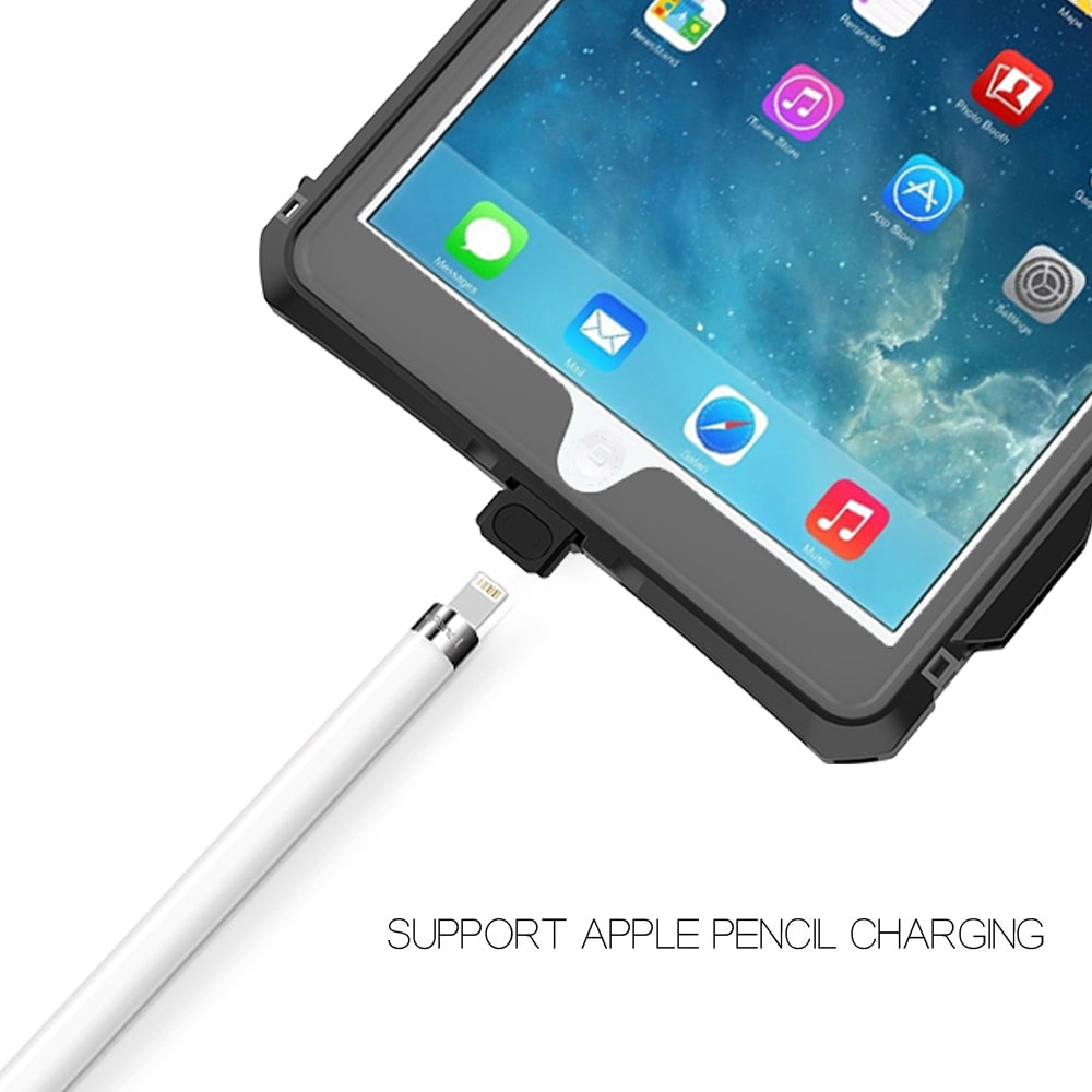 Coque MX Waterproof iPad 10.2 9th Gen (2021), Clear/Black