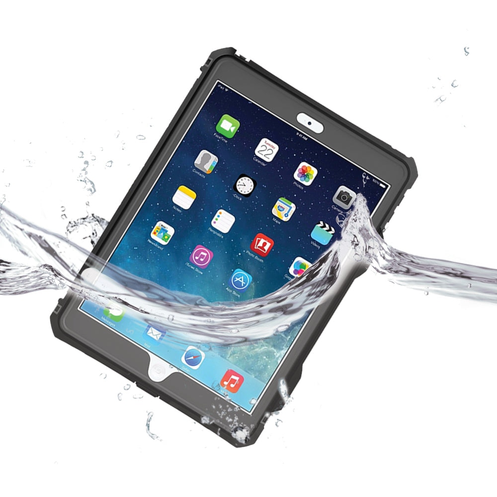 Coque MX Waterproof iPad 10.2 9th Gen (2021), Clear/Black