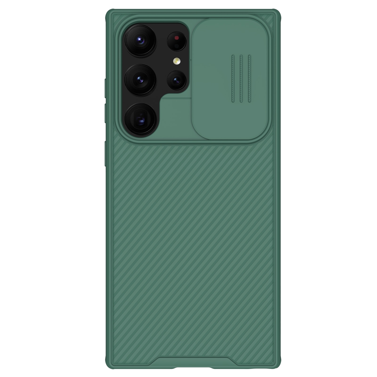 Coque CamShield Samsung Galaxy S23 Ultra, vert