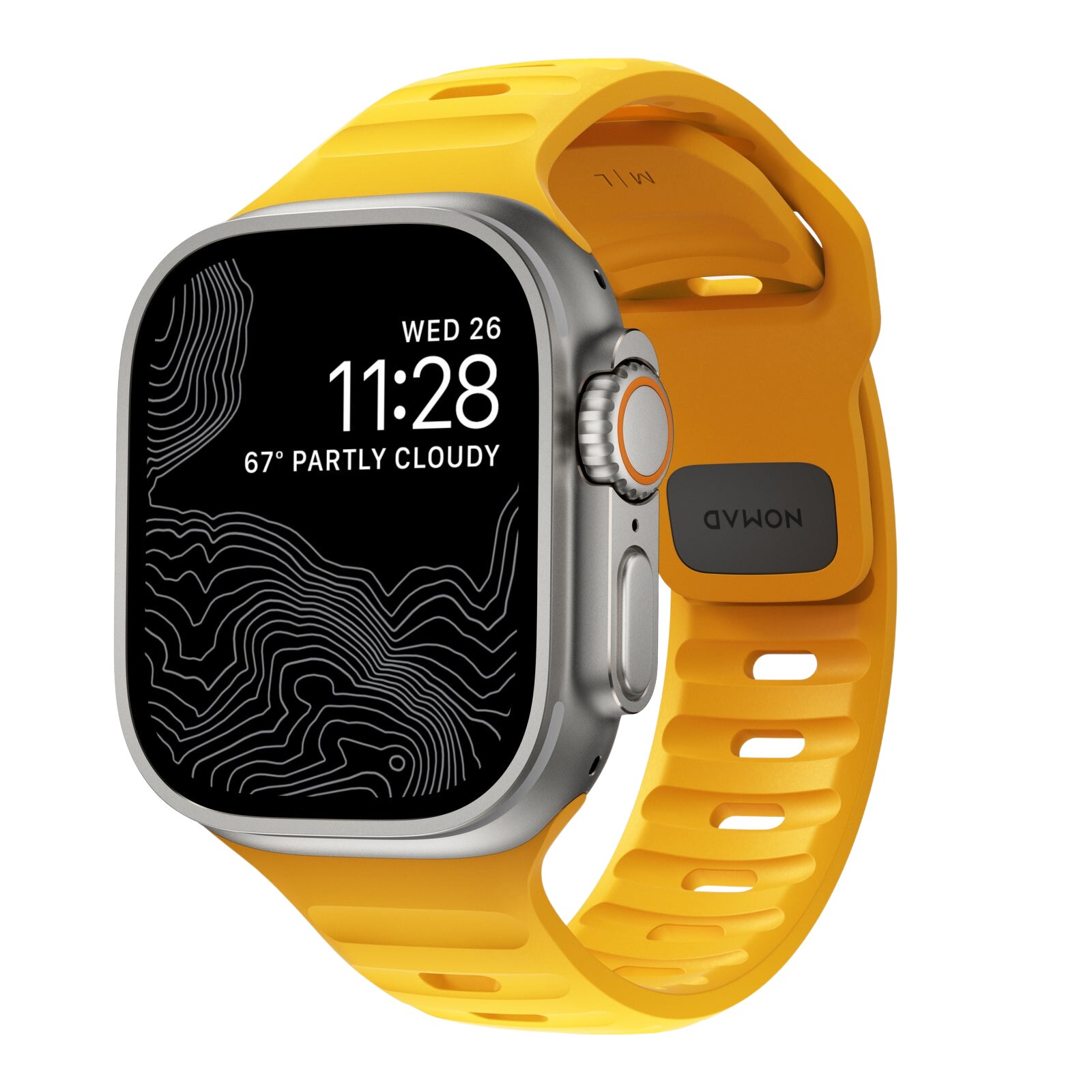 Sport Band Apple Watch Ultra 2 49mm, Racing Yellow - Limited Edition