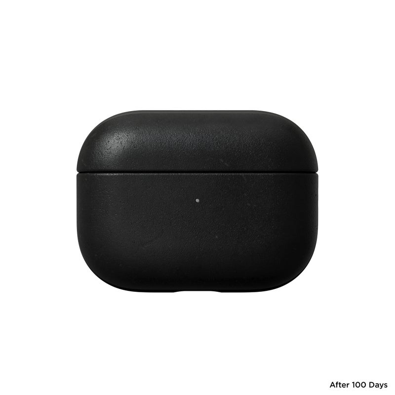 Coque Modern Horween Leather AirPods Pro Black