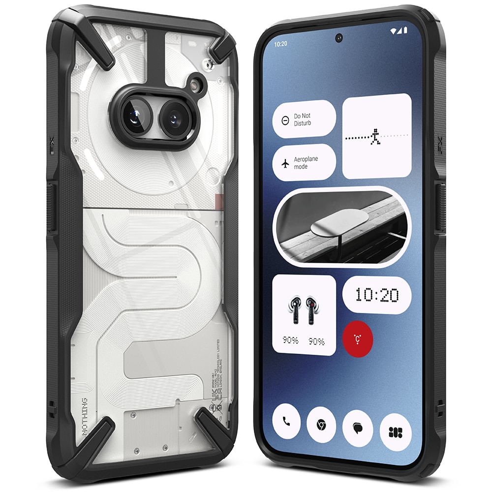 Coque Fusion X Nothing Phone 2a, Noir
