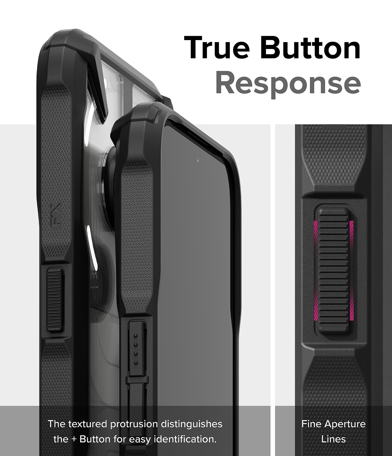 Coque Fusion X Nothing Phone 2a, Noir