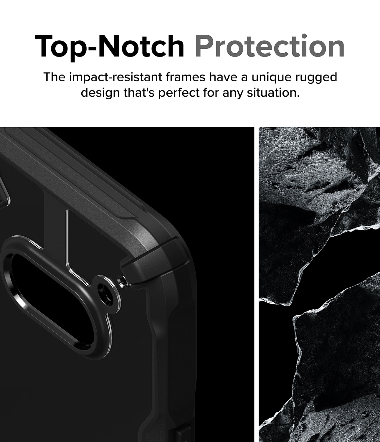 Coque Fusion X Nothing Phone 2a, Noir