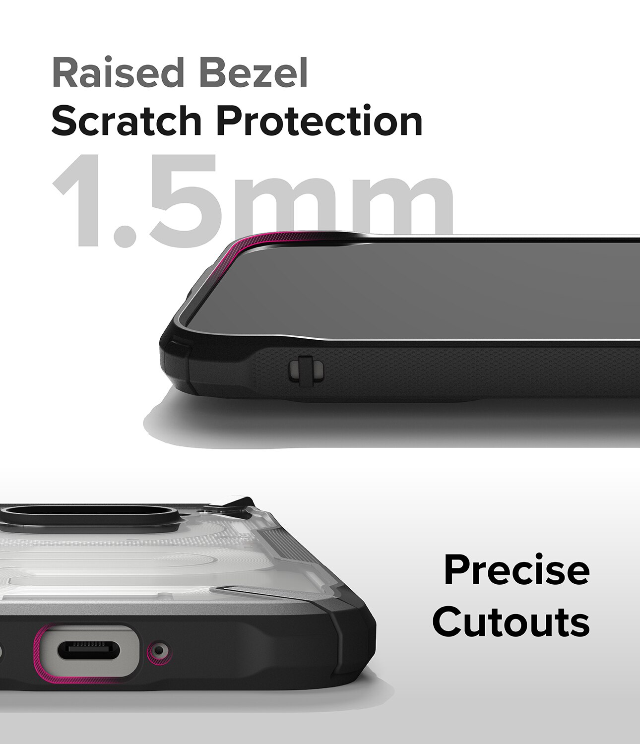 Coque Fusion X Nothing Phone 2a, Noir