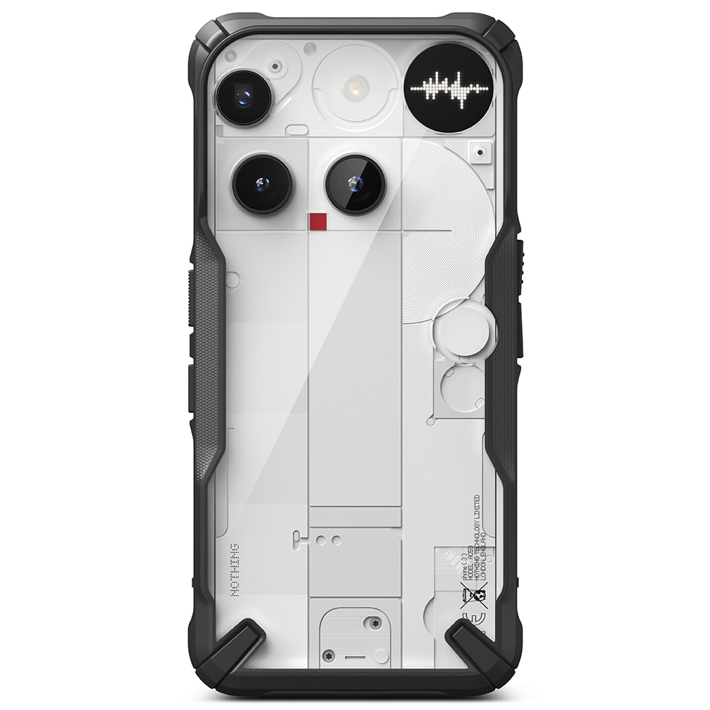 Coque Fusion X Nothing Phone 3, Noir