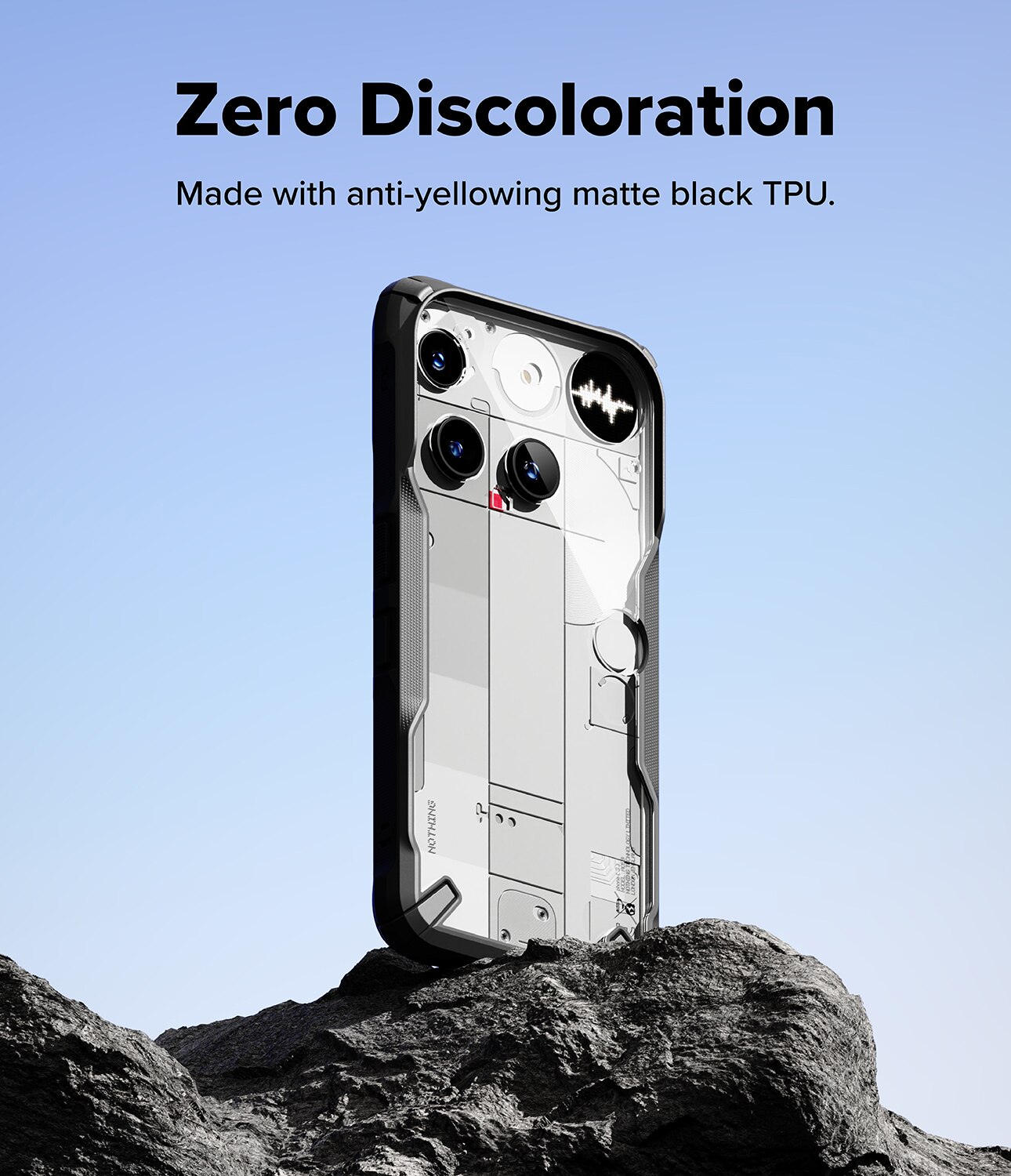 Coque Fusion X Nothing Phone 3, Noir