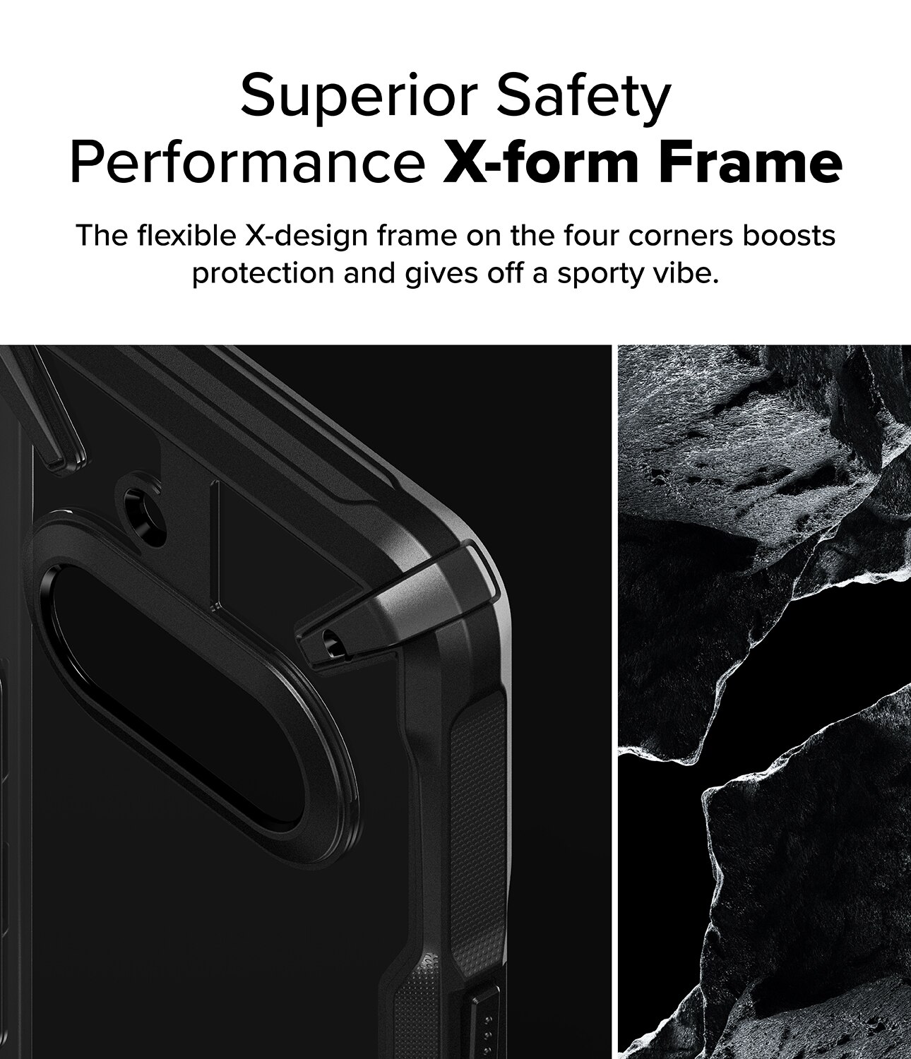 Coque Fusion X Nothing Phone 3a, Noir