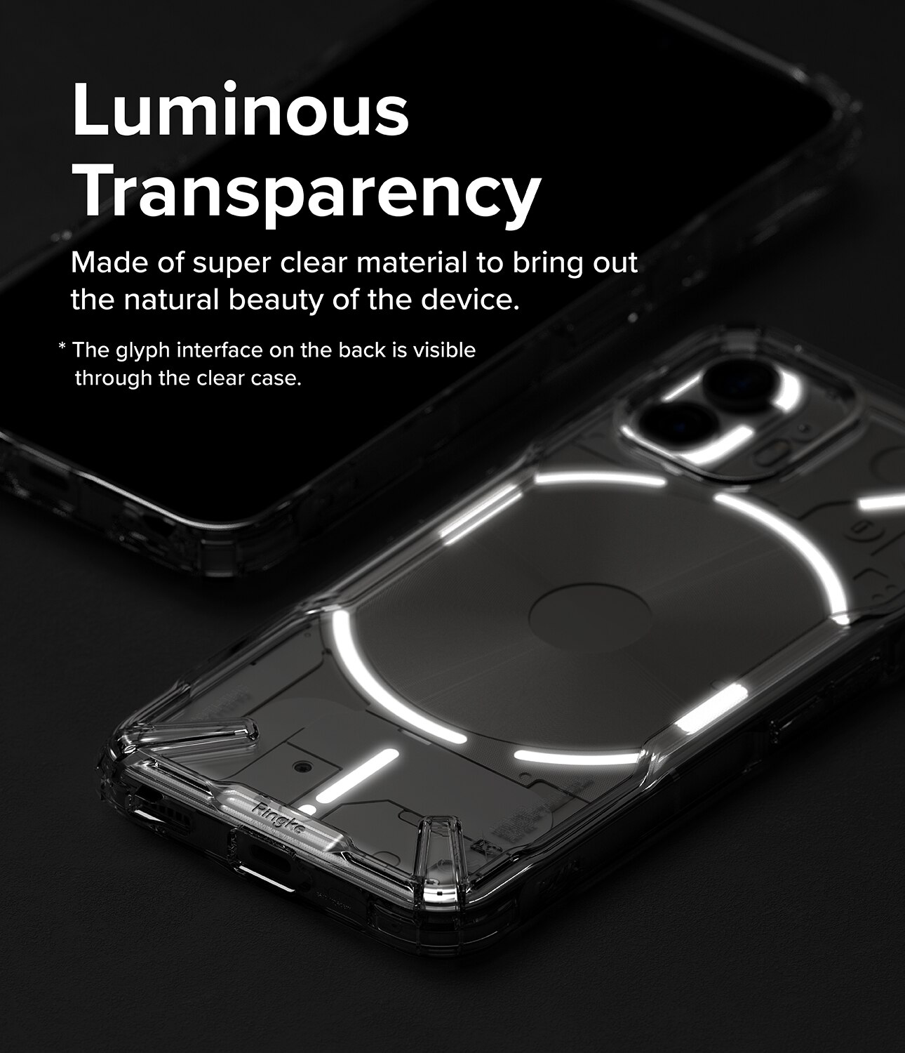 Coque Fusion X Nothing Phone 2, Transparent