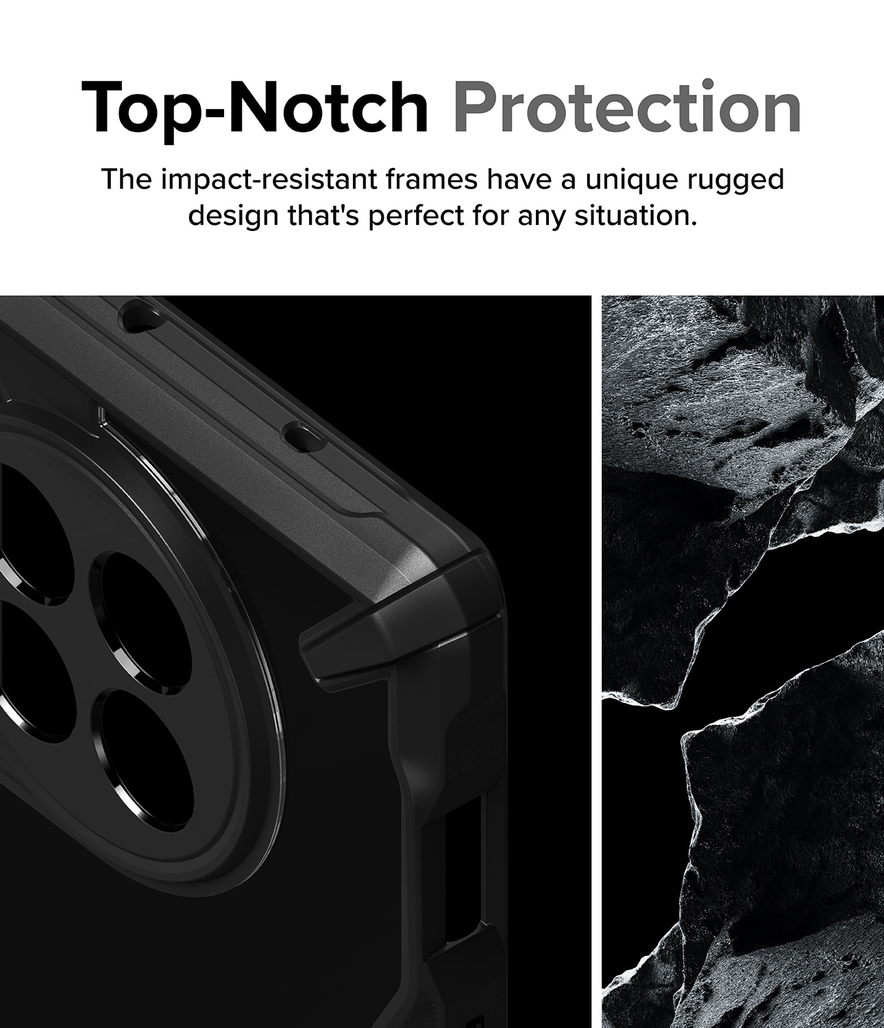 Coque Fusion X  OnePlus 12R, Noir