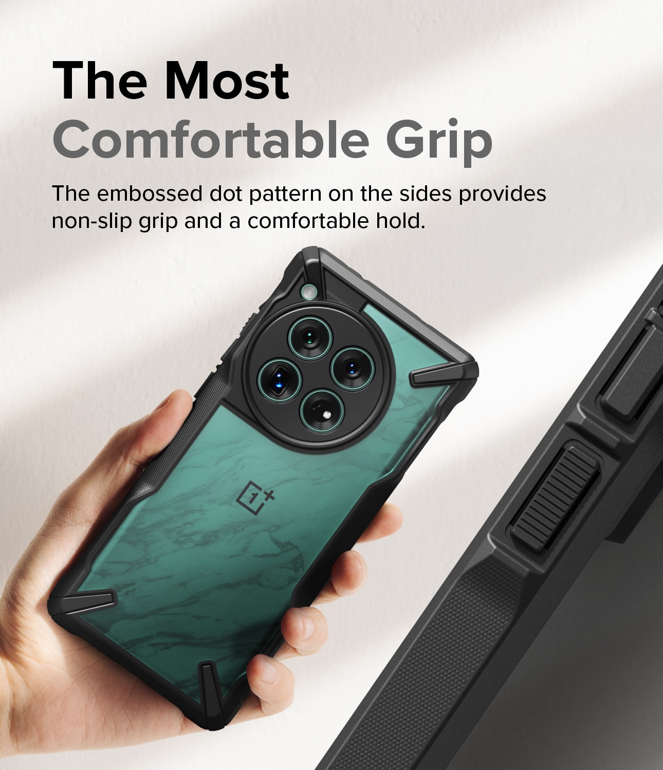 Coque Fusion X  OnePlus 12, Noir