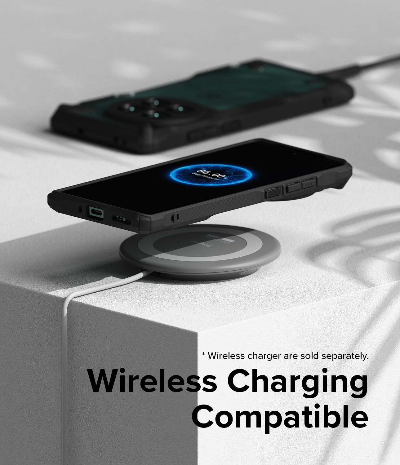 Coque Fusion X  OnePlus 12, Noir