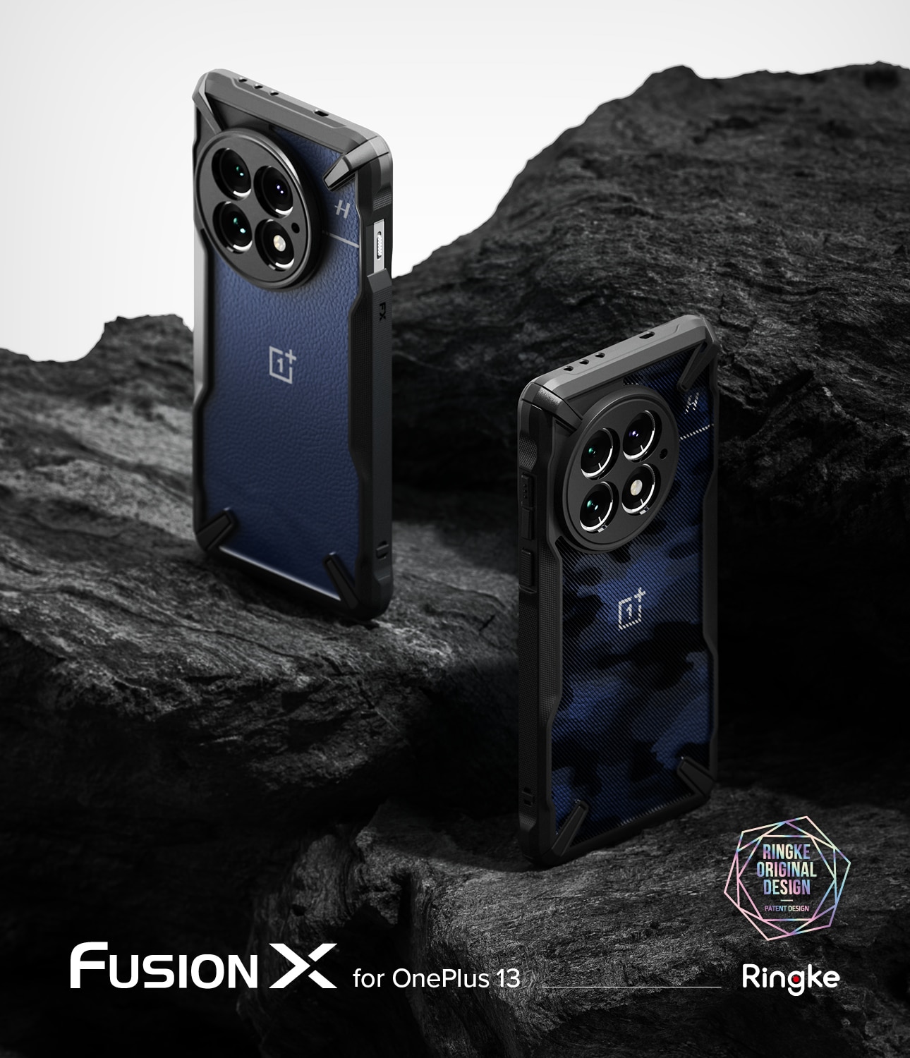 Coque Fusion X  OnePlus 13, Camo Black