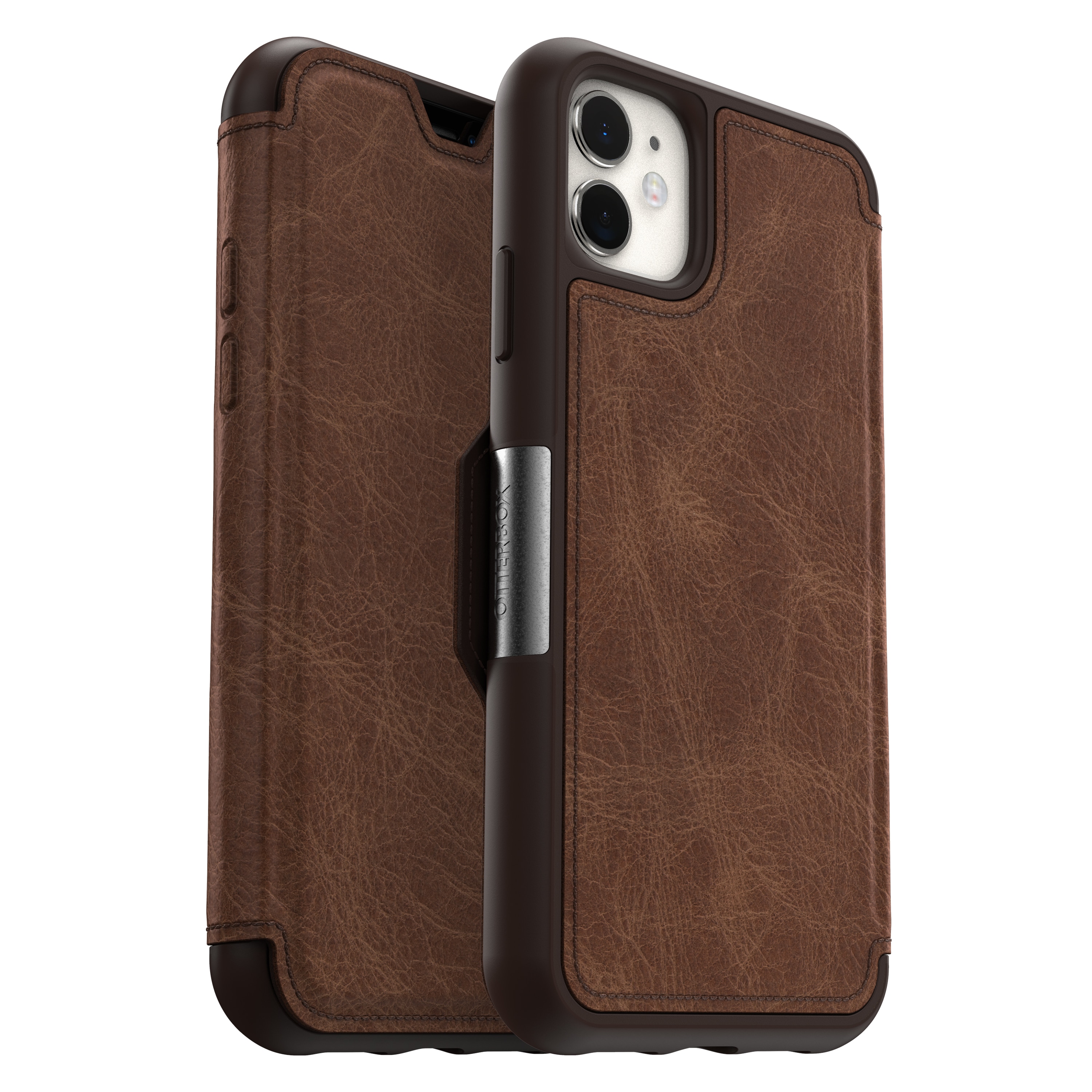 Coque Strada iPhone 11, Brown