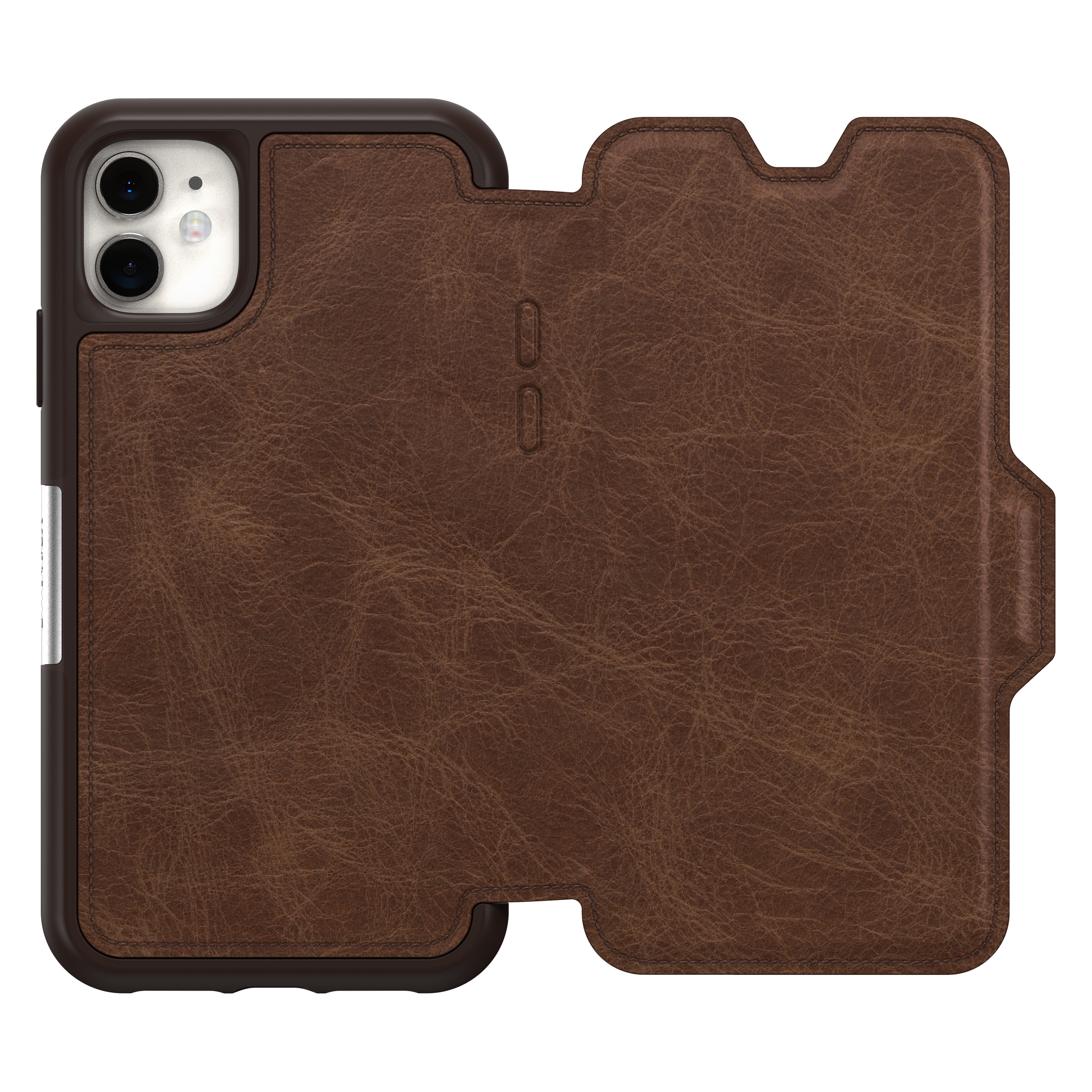 Coque Strada iPhone 11, Brown