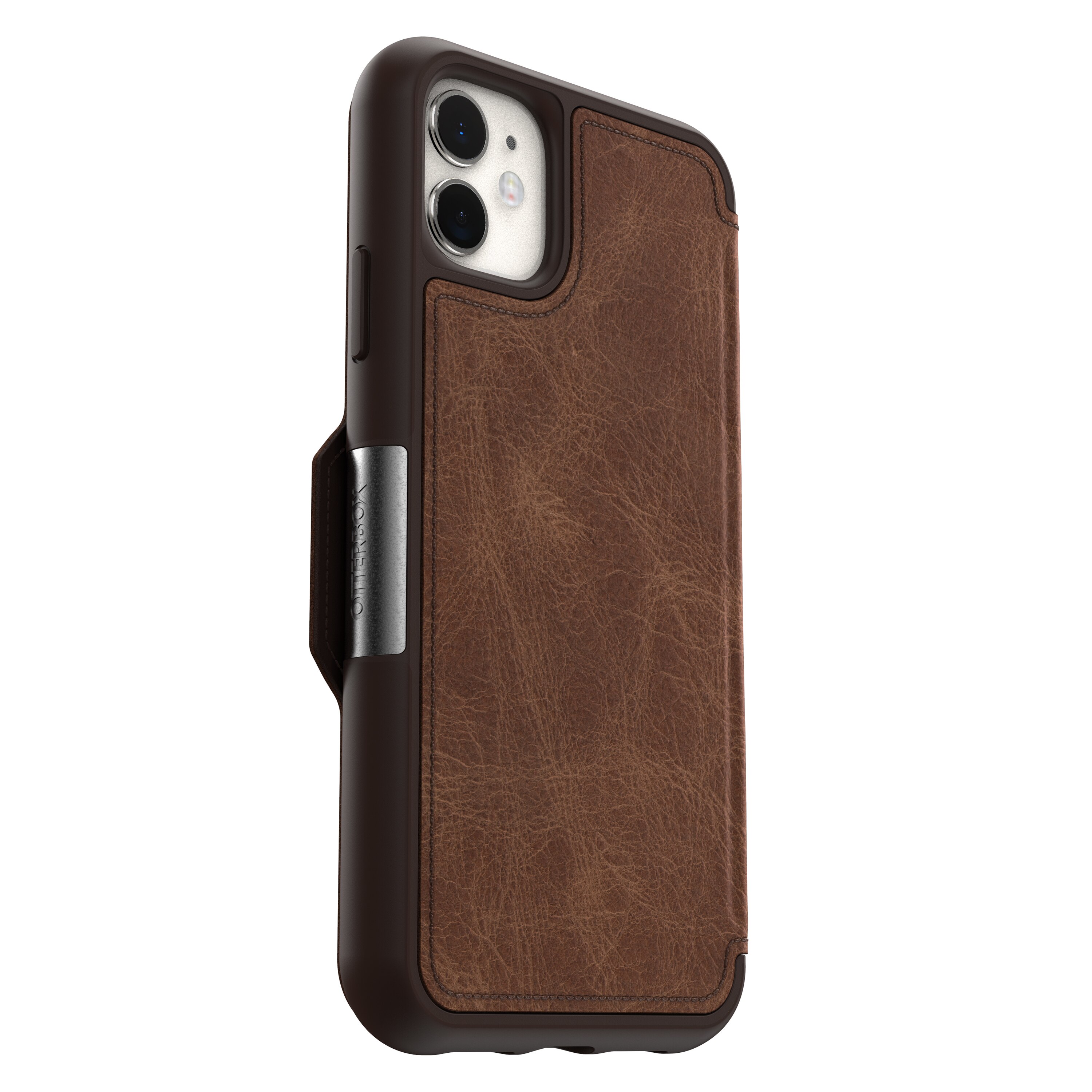 Coque Strada iPhone 11, Brown
