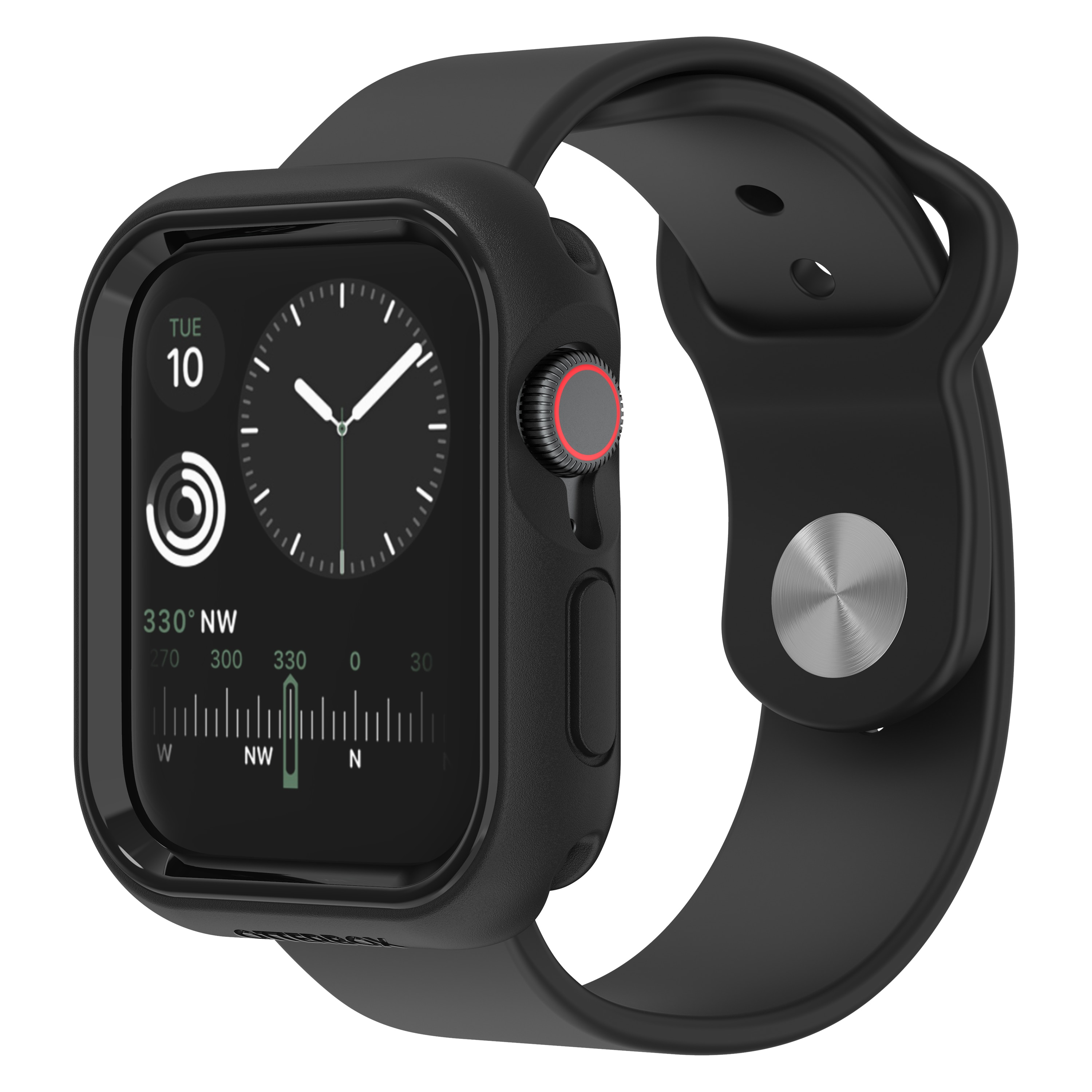 Exo Edge Coque Apple Watch SE 44mm, noir