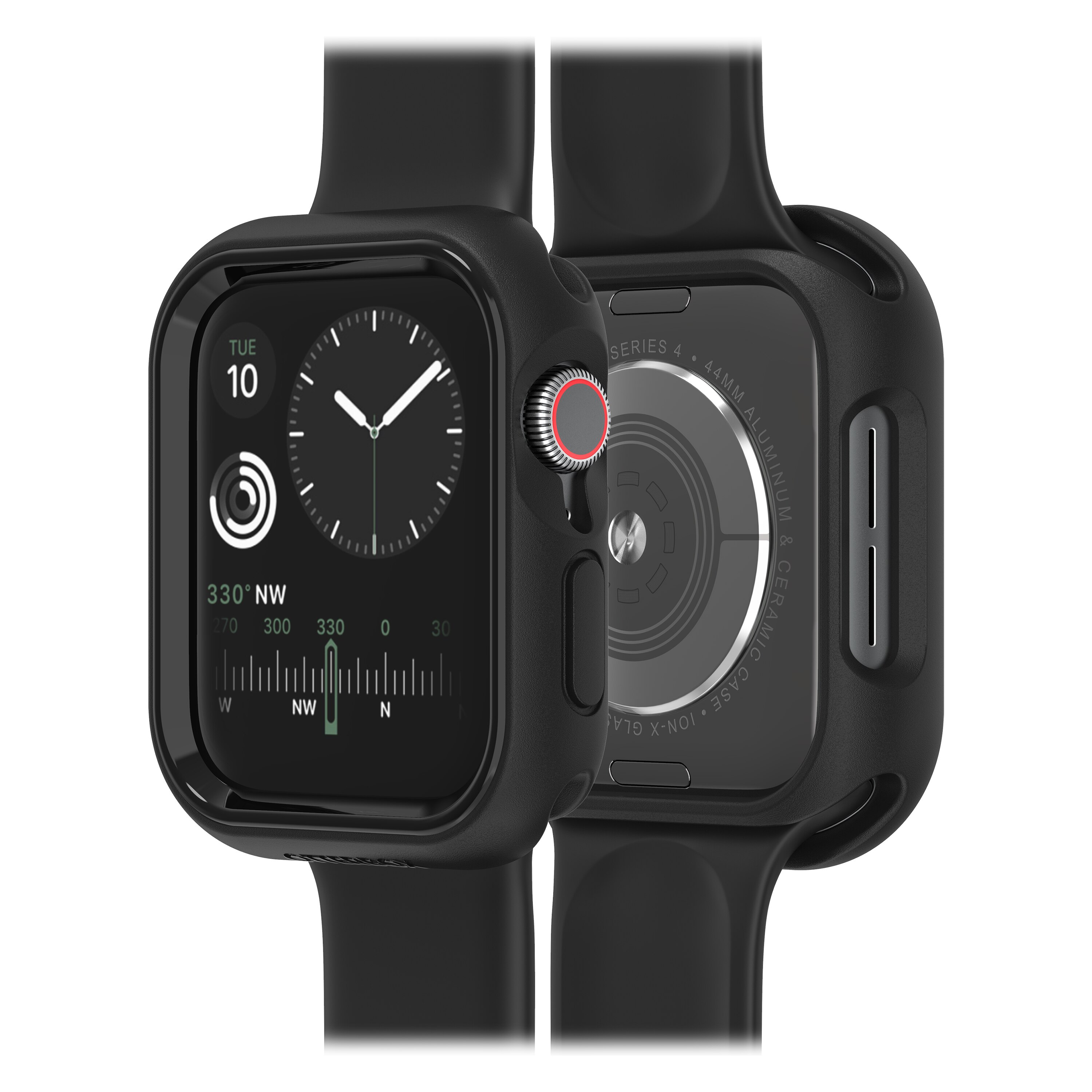 Exo Edge Coque Apple Watch 44mm, noir