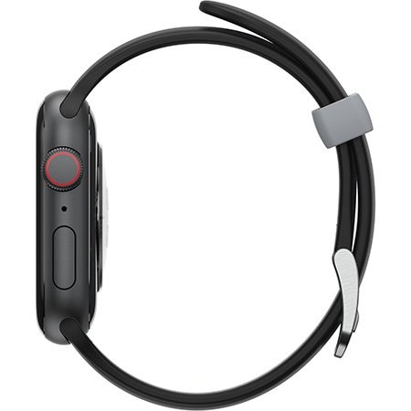 Bracelet pour Apple Watch SE 44mm, noir/gris (Pavement)