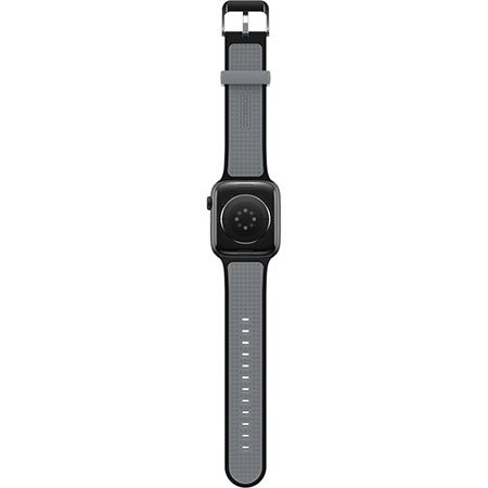 Bracelet pour Apple Watch 45mm Series 8, noir/gris (Pavement)